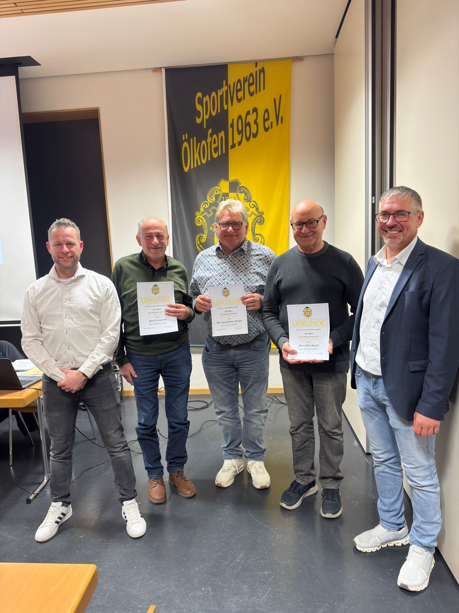 Urkunde 60 Jahre SVÖ